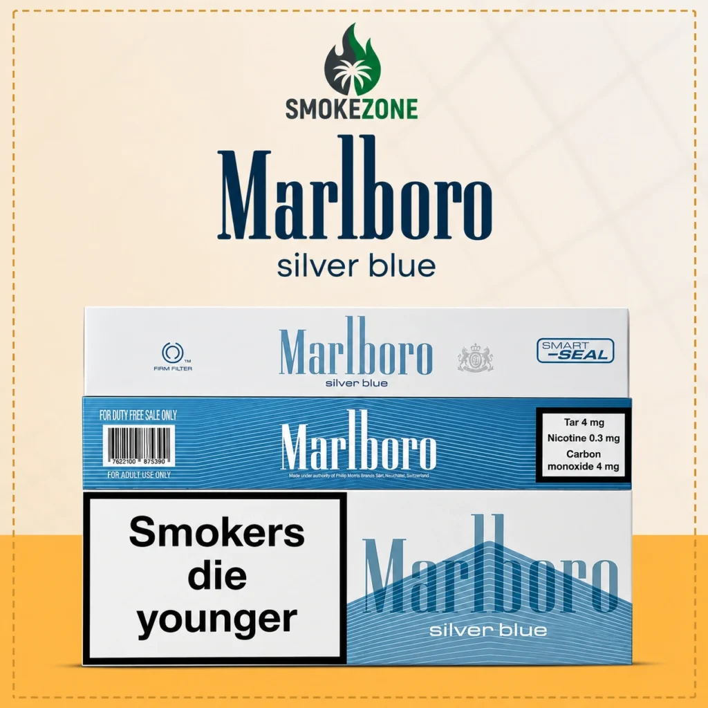 Marlboro Silver Blue UAE | Original Smooth Cigarettes