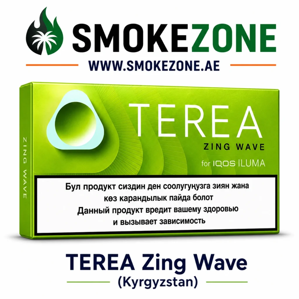 IQOS TEREA Green Zing Kazakhstan