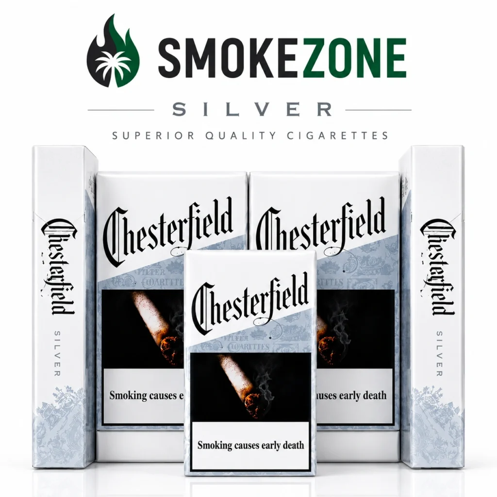 Smokezone Chesterfield Silver