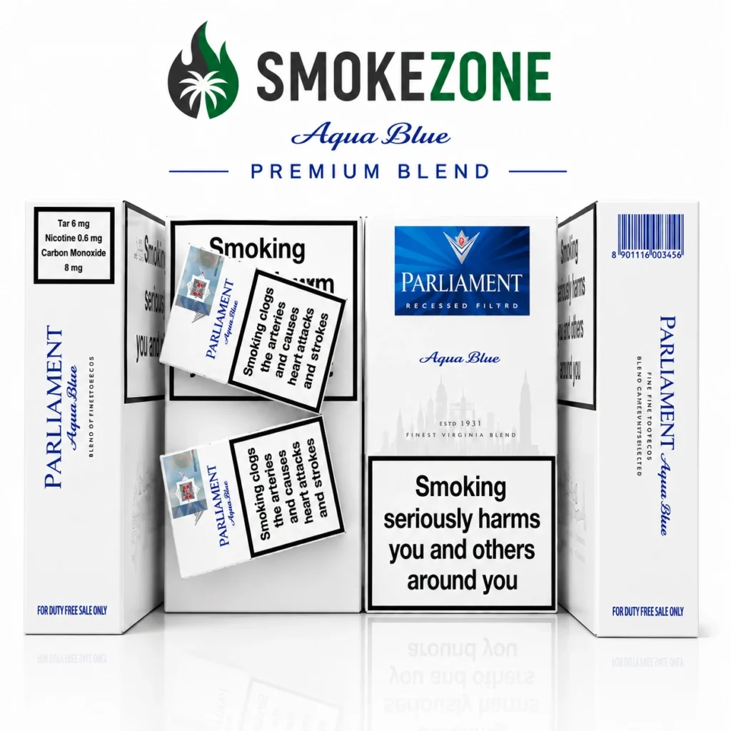 Smokezone Parliament Aqua Blue