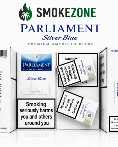 Smokezone Parliament Silver Blue