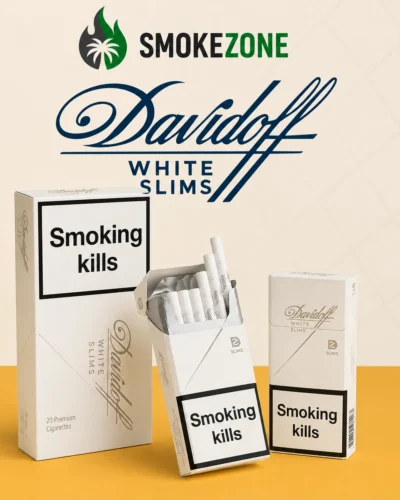 Davidoff White Slims Cigarettes Dubai & UAE | Original Slim Cigarettes
