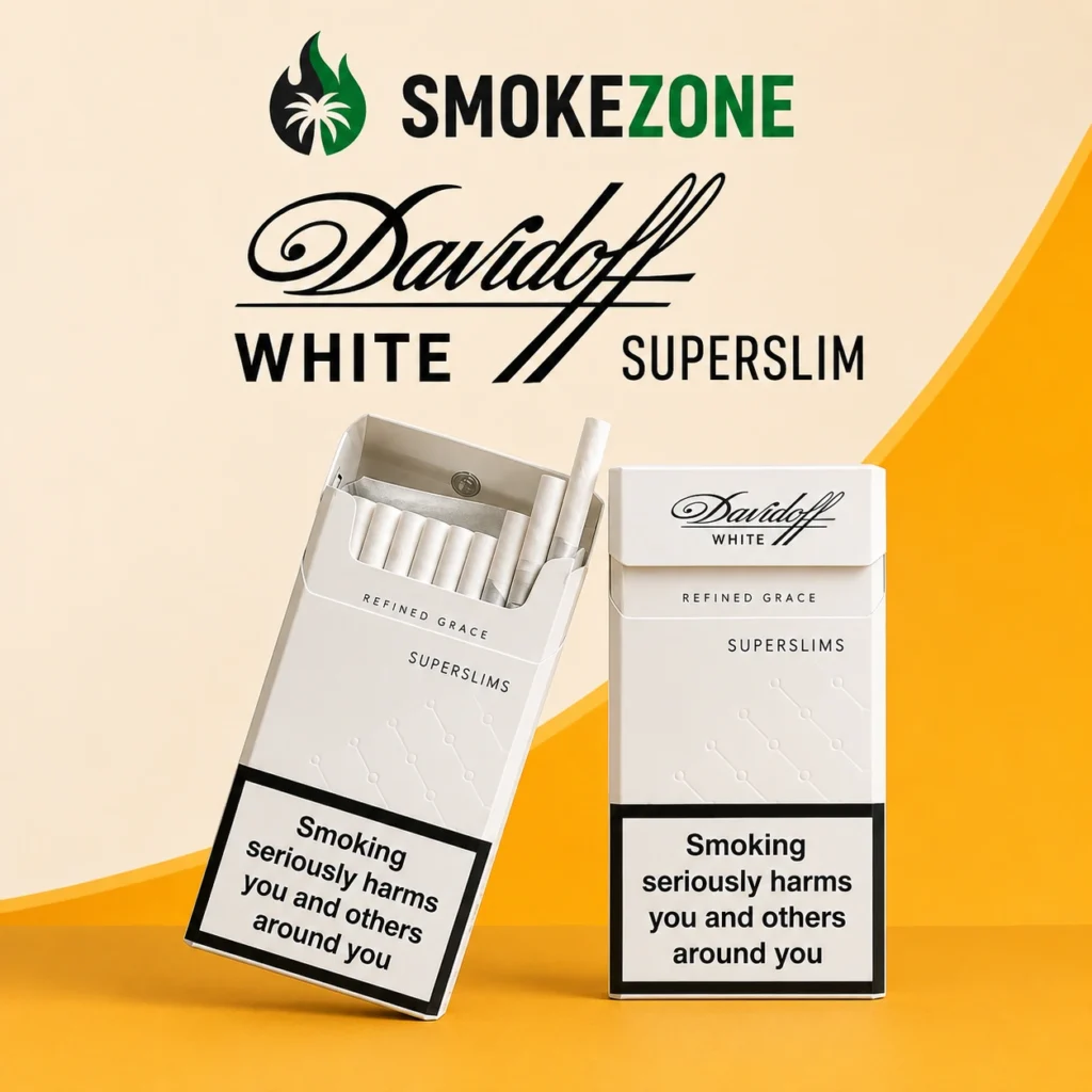 Davidoff White SuperSlims Dubai & UAE | Original SuperSlim Cigarettes