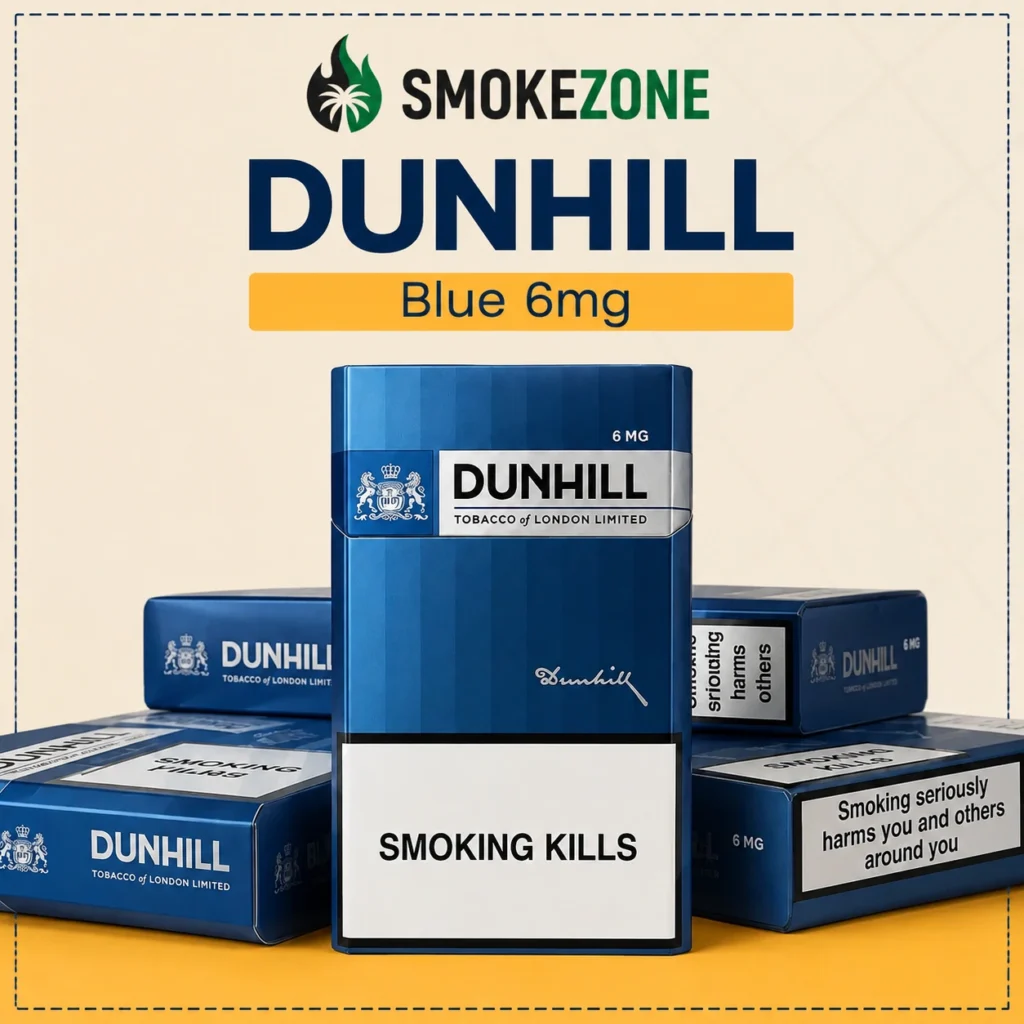 Dunhill Blue Lights cigarettes Dubai & UAE– Original King Size Carton (200 Cigarettes)