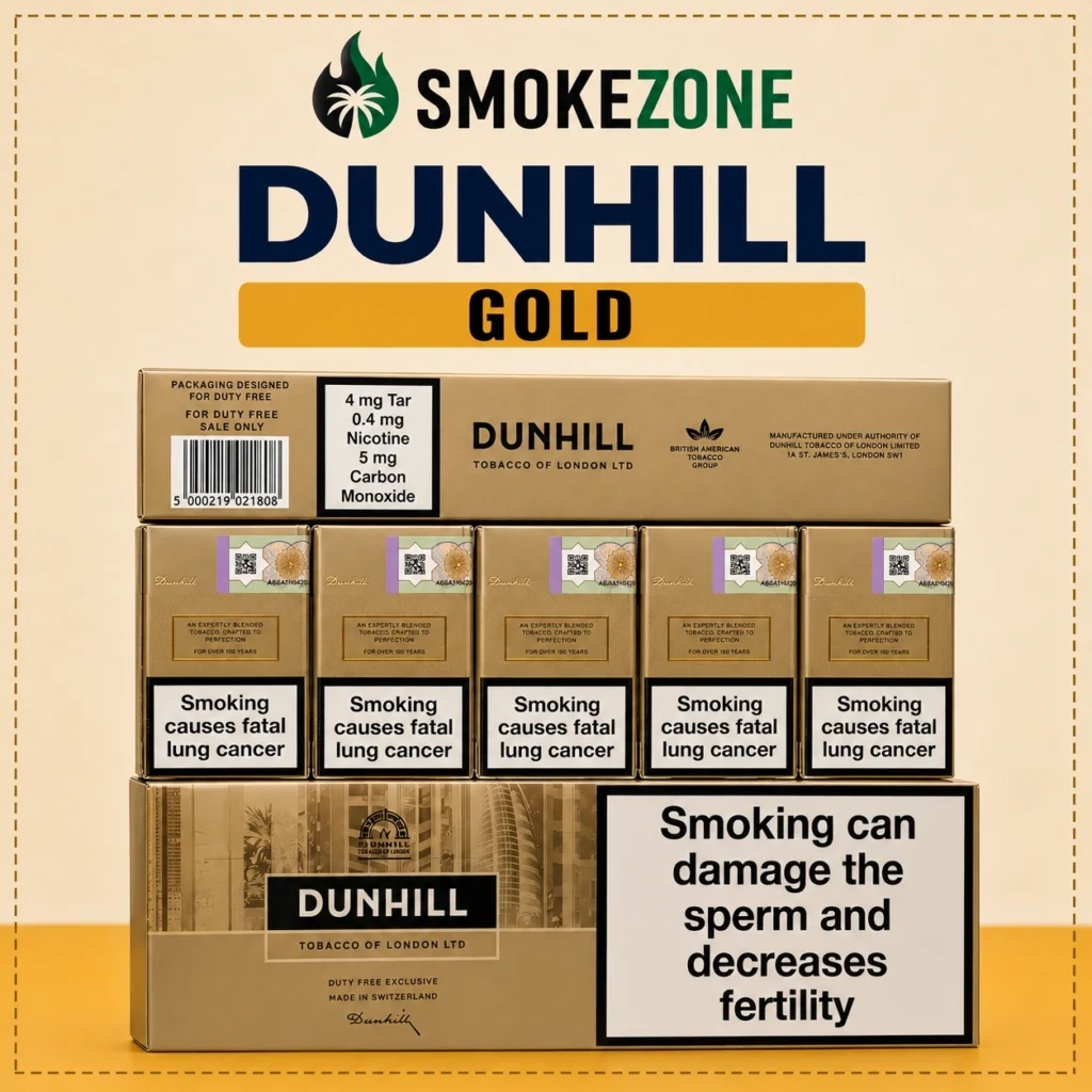 Dunhill Gold Cigarettes Dubai & UAE | Original Premium King Size