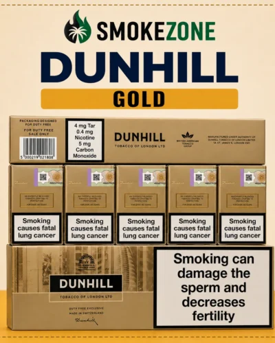 Dunhill Gold Cigarettes Dubai & UAE | Original Premium King Size