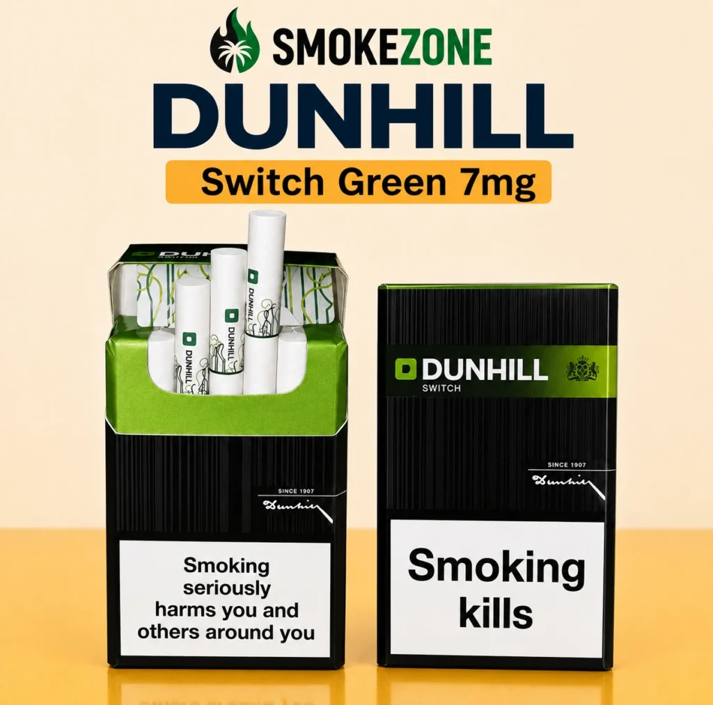 Dunhill Switch Green UAE | Original Fine Cut Cigarettes