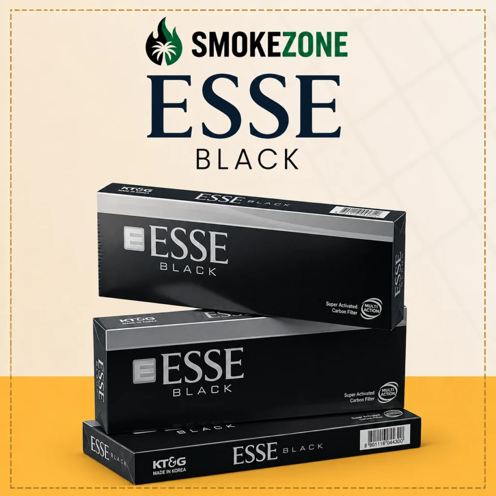 Esse Black Dubai & UAE | Original Slim Cigarettes