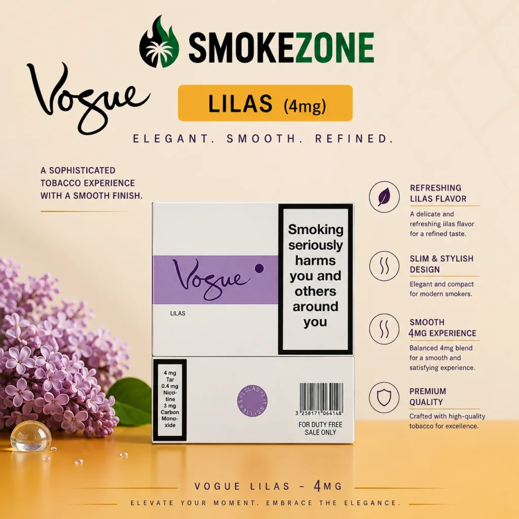 smokezone vogue lilas