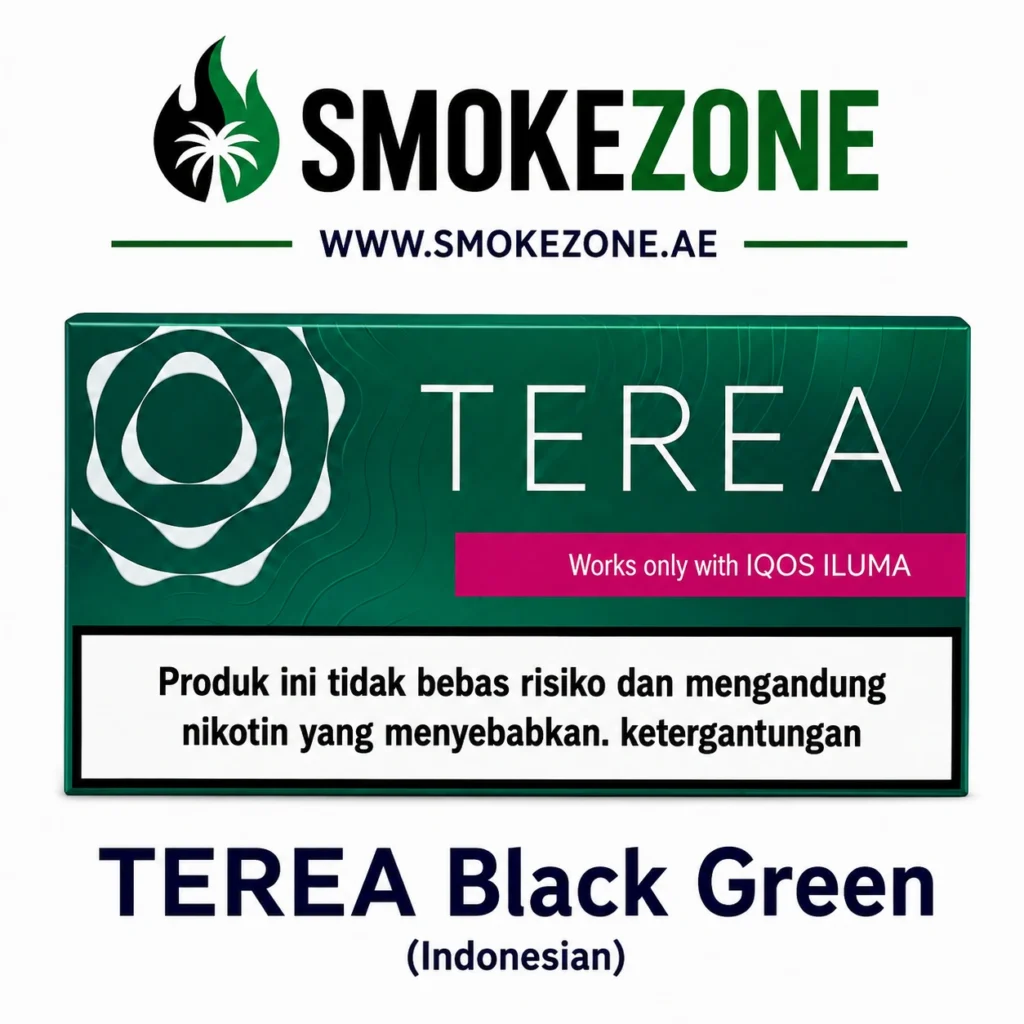 IQOS TEREA Black Green Indonesian